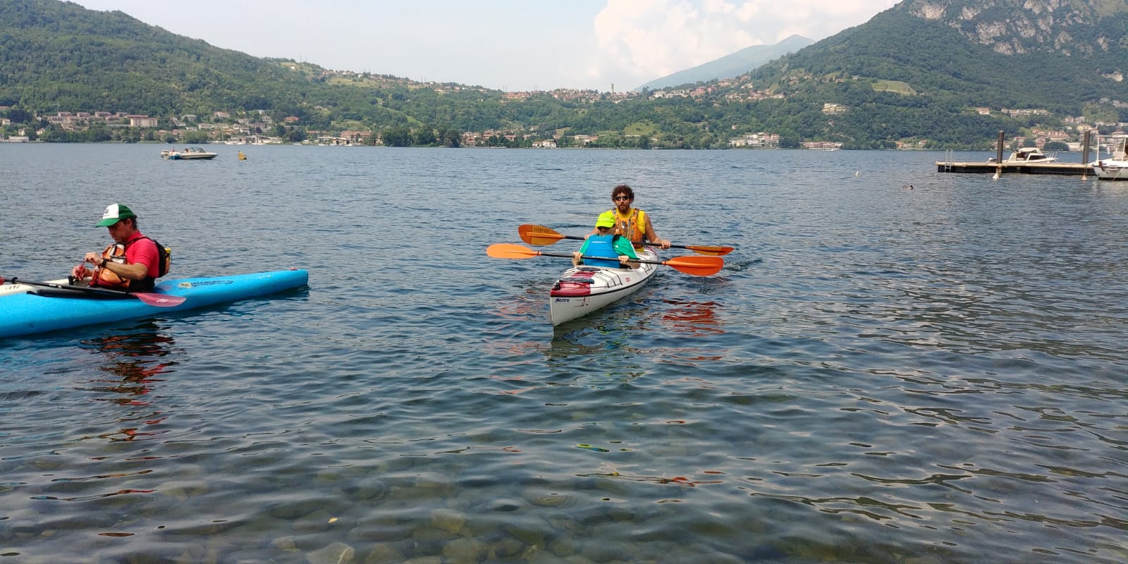 In Kayak a Vercurago